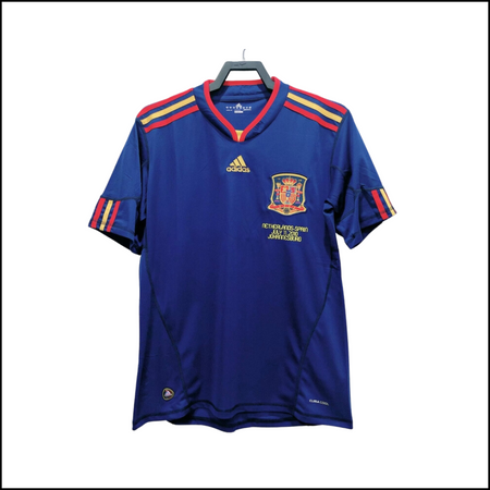 Camiseta retro de visitante de España 2010