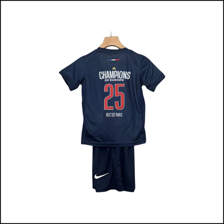 PSG - Equipación infantil local Campeones de Europa 24/25