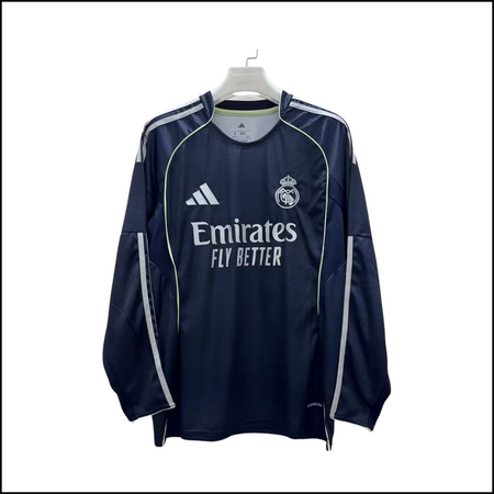 Real Madrid - Camiseta de manga larga de visitante 25/26