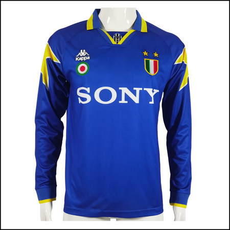 Juventus - Maillot retro exterieur manches longues 95/96