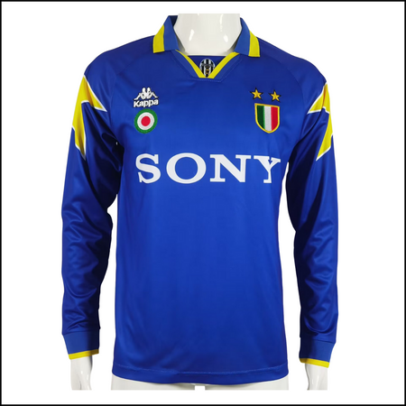 Juventus - Camiseta retro de visitante de manga larga 95/96