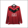 Manchester United - Maillot retro domicile manches longues 09/10