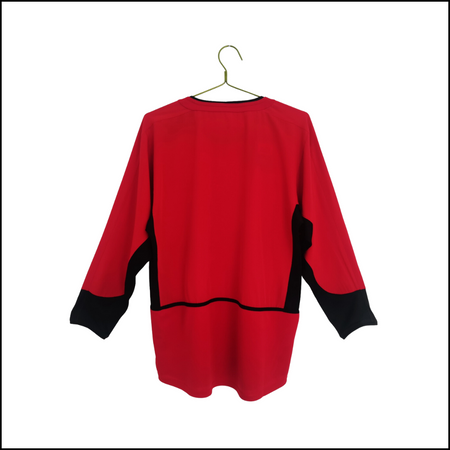 Manchester United - Camiseta retro de manga larga de local 02/04