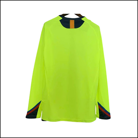 FC Barcelona - Camiseta retro de manga larga de visitante 05/06