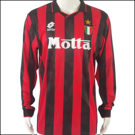 AC Milan - Maillot retro domicile manches longues 93/94