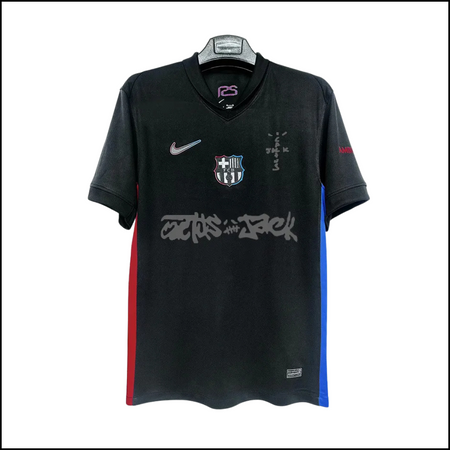 Camiseta de visitante del FC Barcelona - Edición Travis Scott 24/25