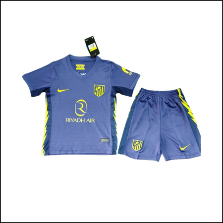 Equipación infantil visitante del Atlético de Madrid - 25/26