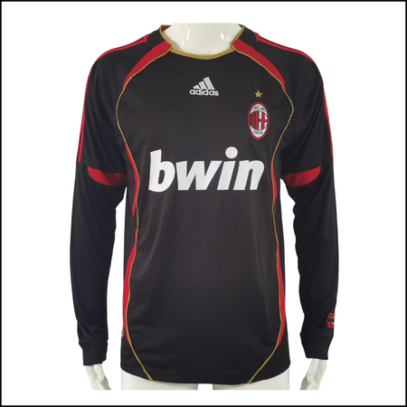 AC Milan - Camiseta retro de visitante de manga larga 06/07