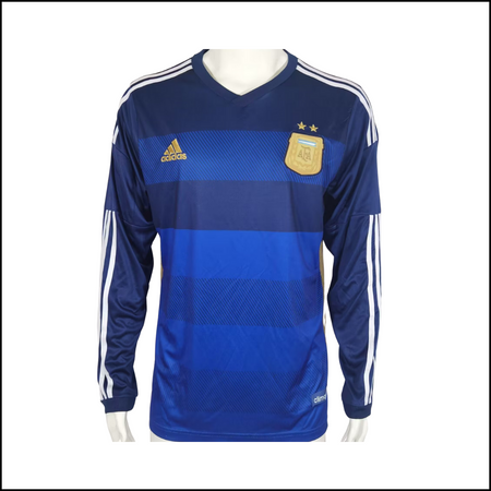 Argentina - Camiseta retro de visitante de manga larga 2014