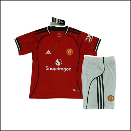 Manchester United - Equipación local infantil 25/26
