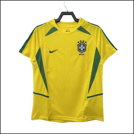 Camiseta retro local de Brasil - 2002