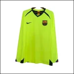 FC Barcelone - Maillot retro extérieur manches longues 05/06