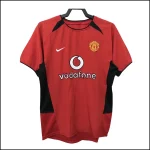 Manchester United - Maillot retro domicile 02/04