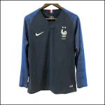 France - Maillot retro domicile manches longues 2018