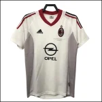 AC Milan - Maillot retro extérieur 02/03