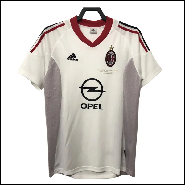 AC Milan - Maillot retro extérieur 02/03
