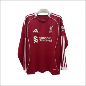 Liverpool - Maillot domicile manches longues 25/26