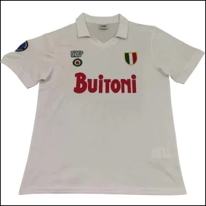 Naples - Maillot retro extérieur 86/87