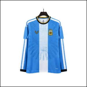 Argentine - Maillot spécial adieu de Messi manches longues