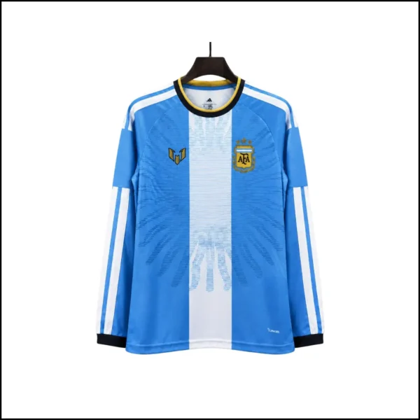 Argentine - Maillot spécial adieu de Messi manches longues