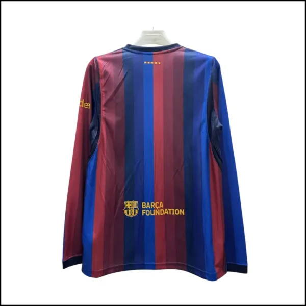 FC Barcelone - Maillot domicile manches longues 26/27 – Image 2