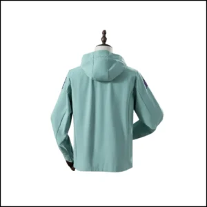 Brésil - Veste coupe vent turquoise