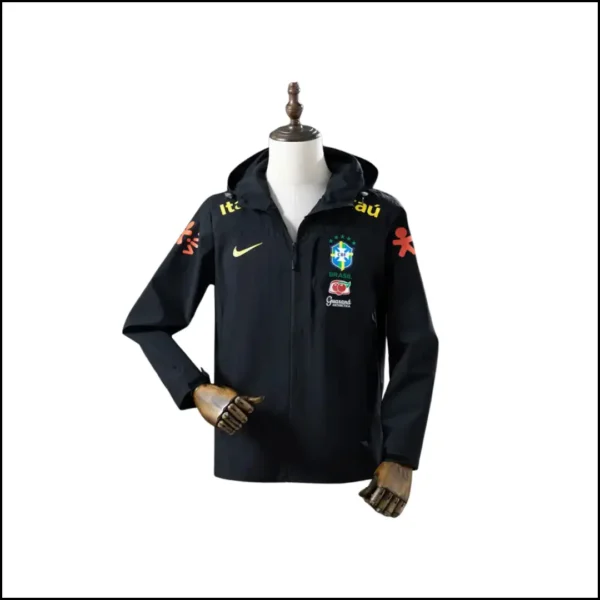 Brésil - Veste coupe vent noire